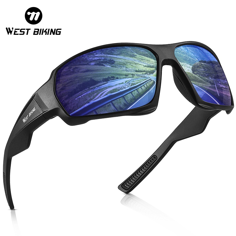 Mountain Biking Equipment - WEST BIKING 偏光サイクリンググラス UV400 抗紫外線 HD