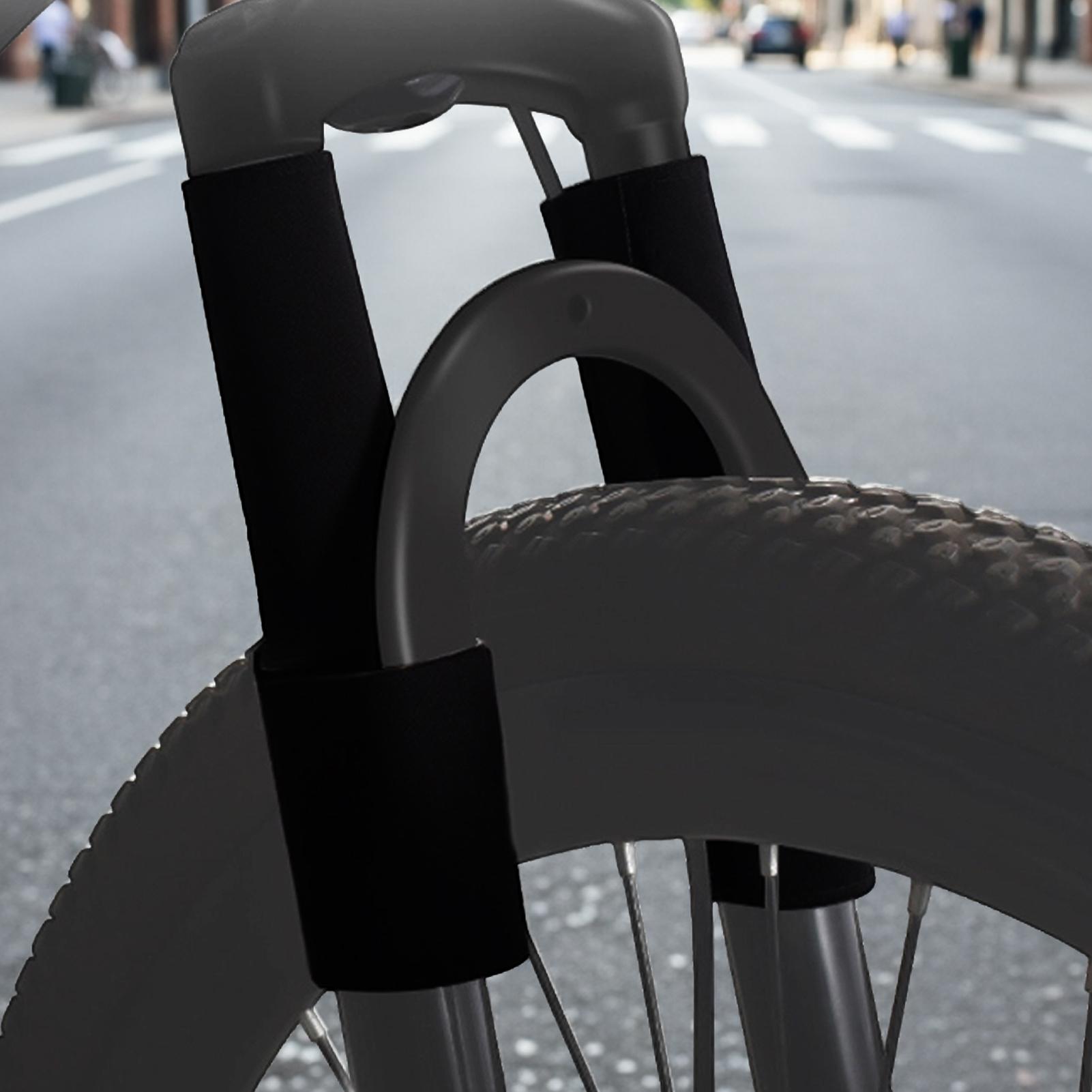 Mountain Biking Equipment - バイクフロントフォークプロテクター防塵スリーブマウンテンバイクショックアブソーバーカバーガードラップオフロードトレイルツーリングアドベンチャー用