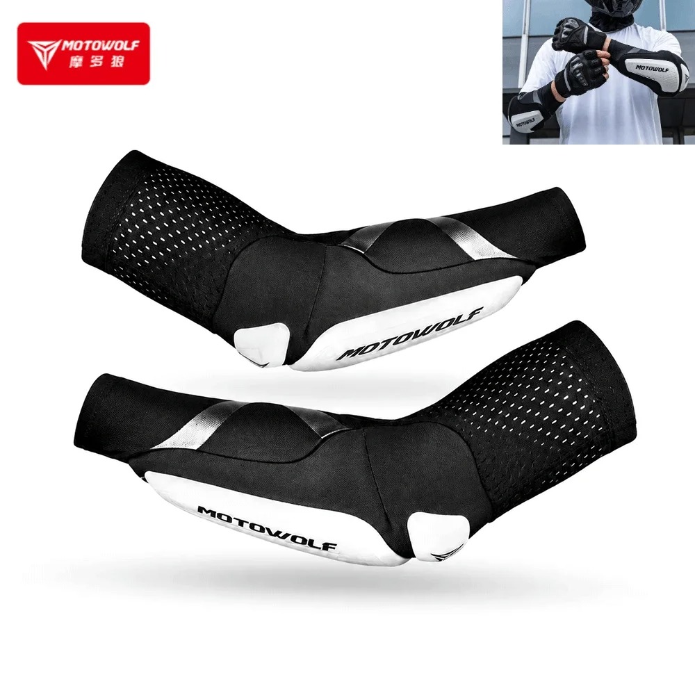 Mountain Biking Elbow Pads - バイク用エルボーパッド 伸縮性 通気性 MTB サイクリング エルボープロテクター