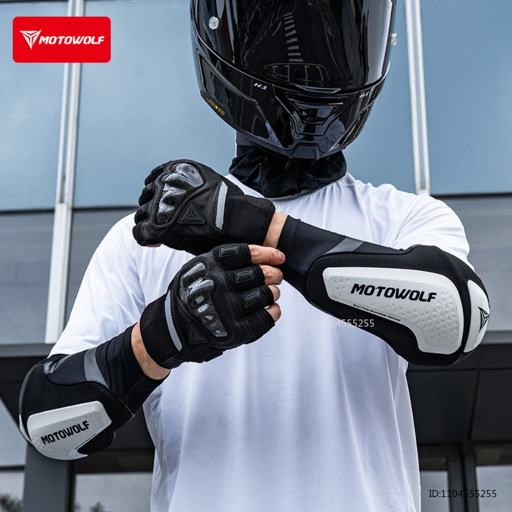 Mountain Biking Elbow Pads - オートバイ肘パッド通気性弾性モトクロス肘プロテクター MTB サイクリング肘プロテクターアームスリーブモーターサイクリスト用品