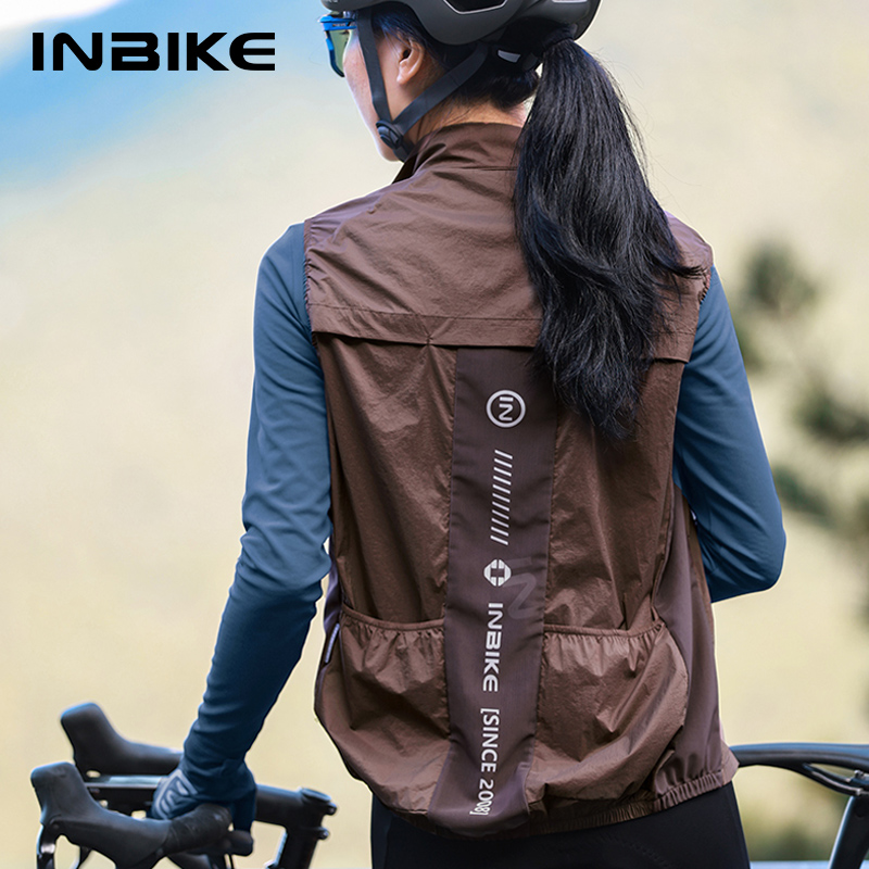 Mountain Biking Jacket - 女性用反射サイクリングベスト,ノースリーブウインドブレーカー,レインジャケット,マウンテンバイクウェア,ランニング,反射ポケット