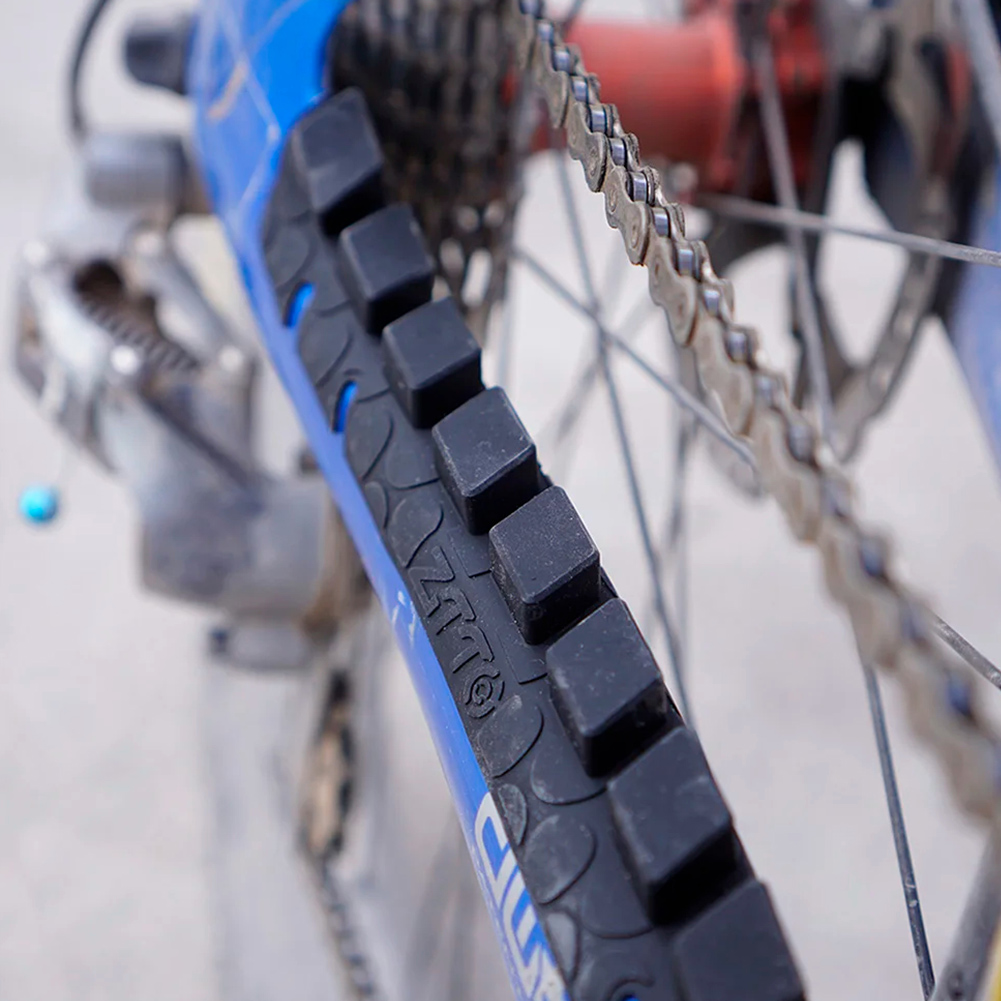 Mountain Biking Pads - 3Dシリコン製自転車チェーンステイ保護パッド、チェーン保護ステッカー、ロードバイクおよびマウンテンバイク用自転車フレームチェーンガード。