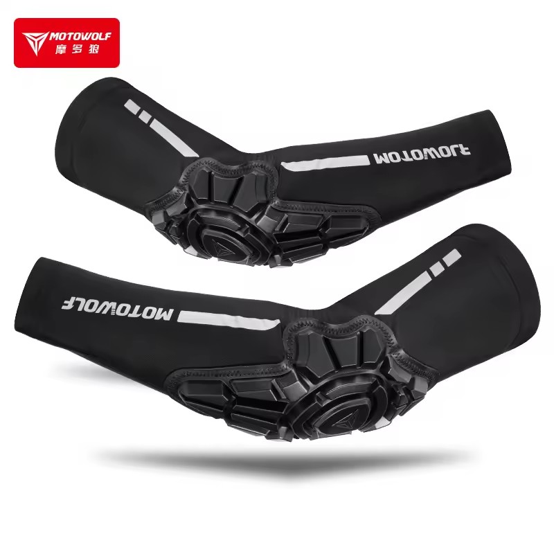 Mountain Biking Elbow Pads - Motowolf-モトクロスエルボープロテクター,bmx,dh,atv,オートバイ機器,オートバイのエルボーパッド,マウンテンバイク,夏