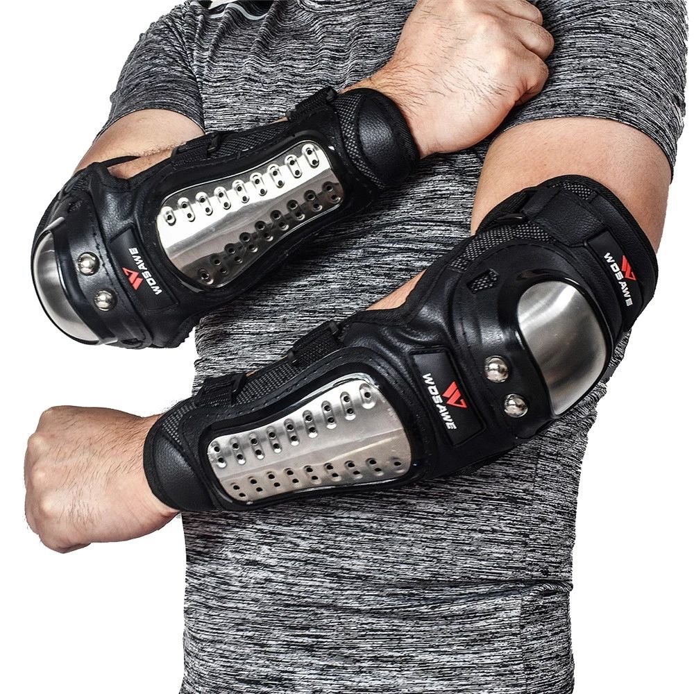 Mountain Biking Elbow Pads - オートバイ膝プロテクター モトクロス スノーボード レーシング スキーブレース ローラーボディプロテクション