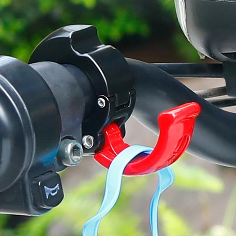 Mountain Biking Equipment - ユニバーサルノードリル自転車ハンドルバーフック多機能ヘルメットバッグハンガーサイクリングアクセサリーフィットMTB Eバイクロードバイクスクーター