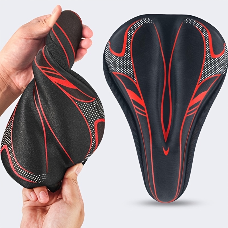 調整可能なジェルパッド入り自転車シートカバー、マウンテンバイ - Mountain Biking Pads のレビューと価格