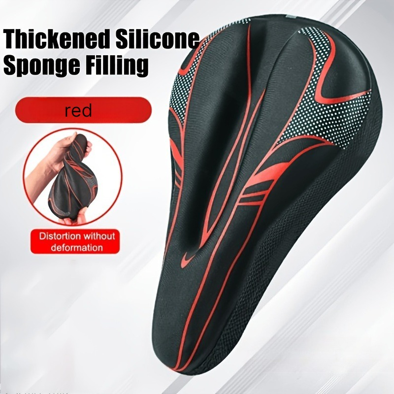 調整可能なジェルパッド入り自転車シートカバー、マウンテンバイ - Mountain Biking Pads のレビューと価格
