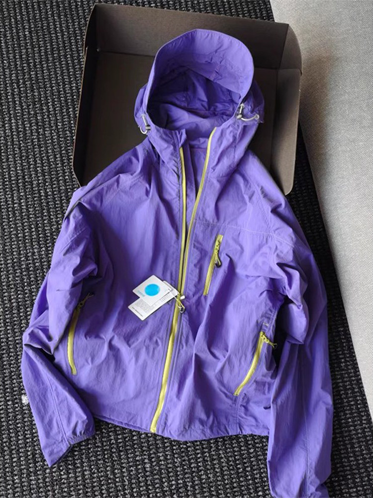 メンズアウトドア軽量速乾帽子日焼け防止服夏用薄手防水アウトド - Mountain Biking Jacket のレビューと価格