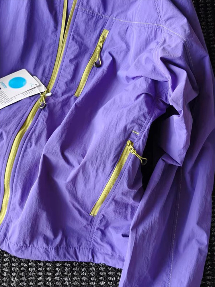 メンズアウトドア軽量速乾帽子日焼け防止服夏用薄手防水アウトド - Mountain Biking Jacket のレビューと価格