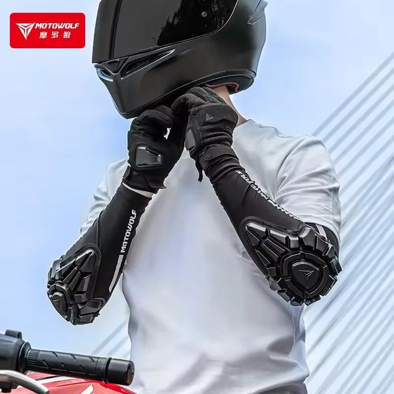 新しいオートバイ肘パッド夏 Mtb サイクリング肘保護モトク - Mountain Biking Elbow Pads のレビューと価格