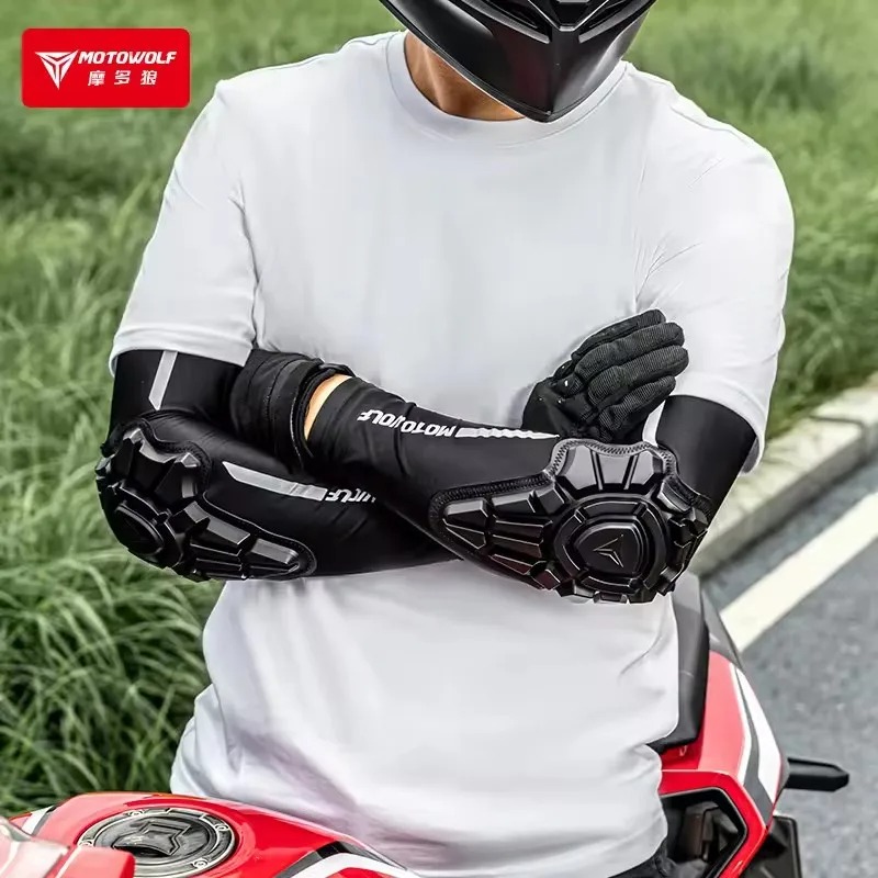 新しいオートバイ肘パッド夏 Mtb サイクリング肘保護モトク - Mountain Biking Elbow Pads のレビューと価格