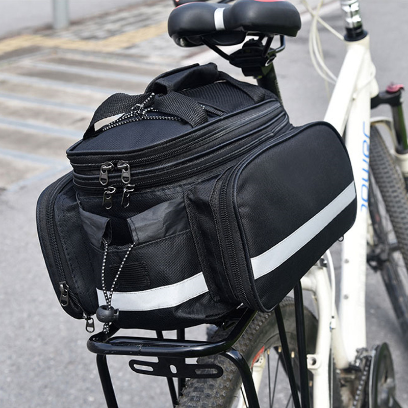 自転車キャリアバッグ大容量マウンテンバイクリアラックバッグポ - Mountain Biking Equipment のレビューと価格