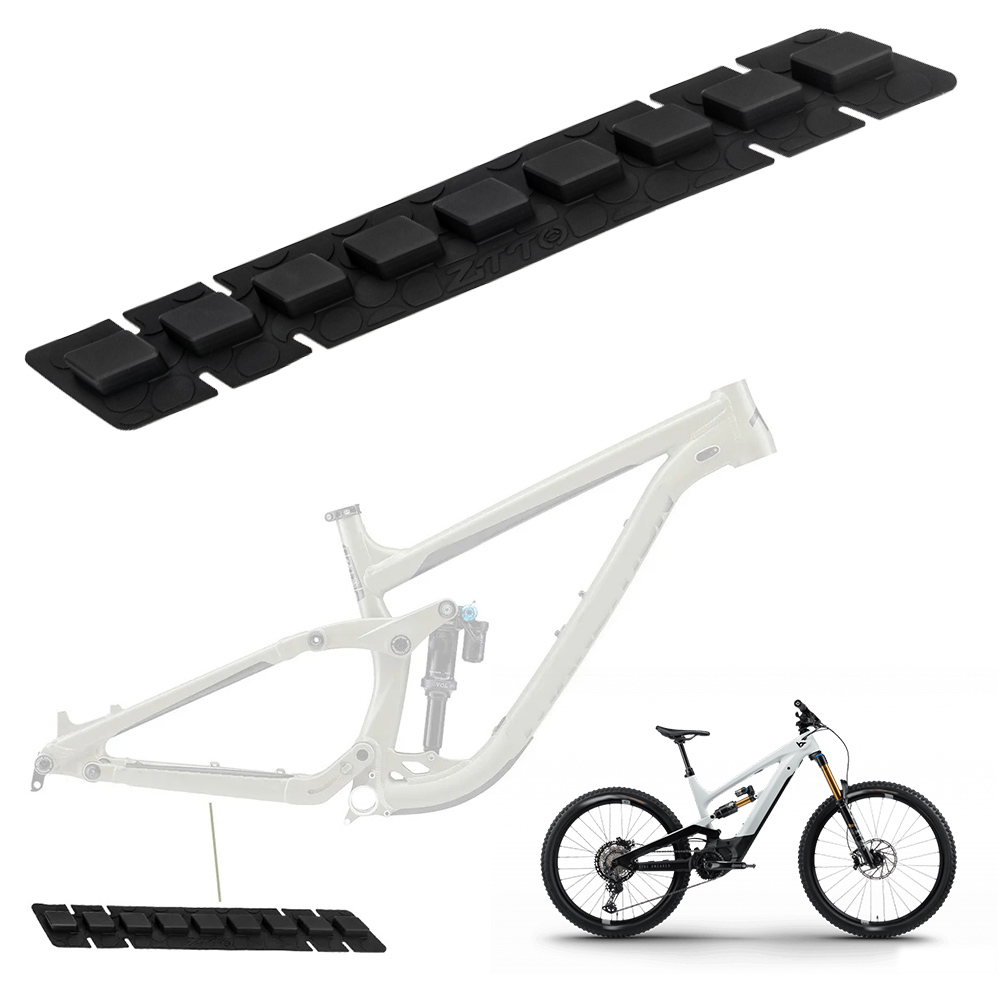 3Dシリコン製自転車チェーンステイ保護パッド、チェーン保護ス - Mountain Biking Pads のレビューと価格