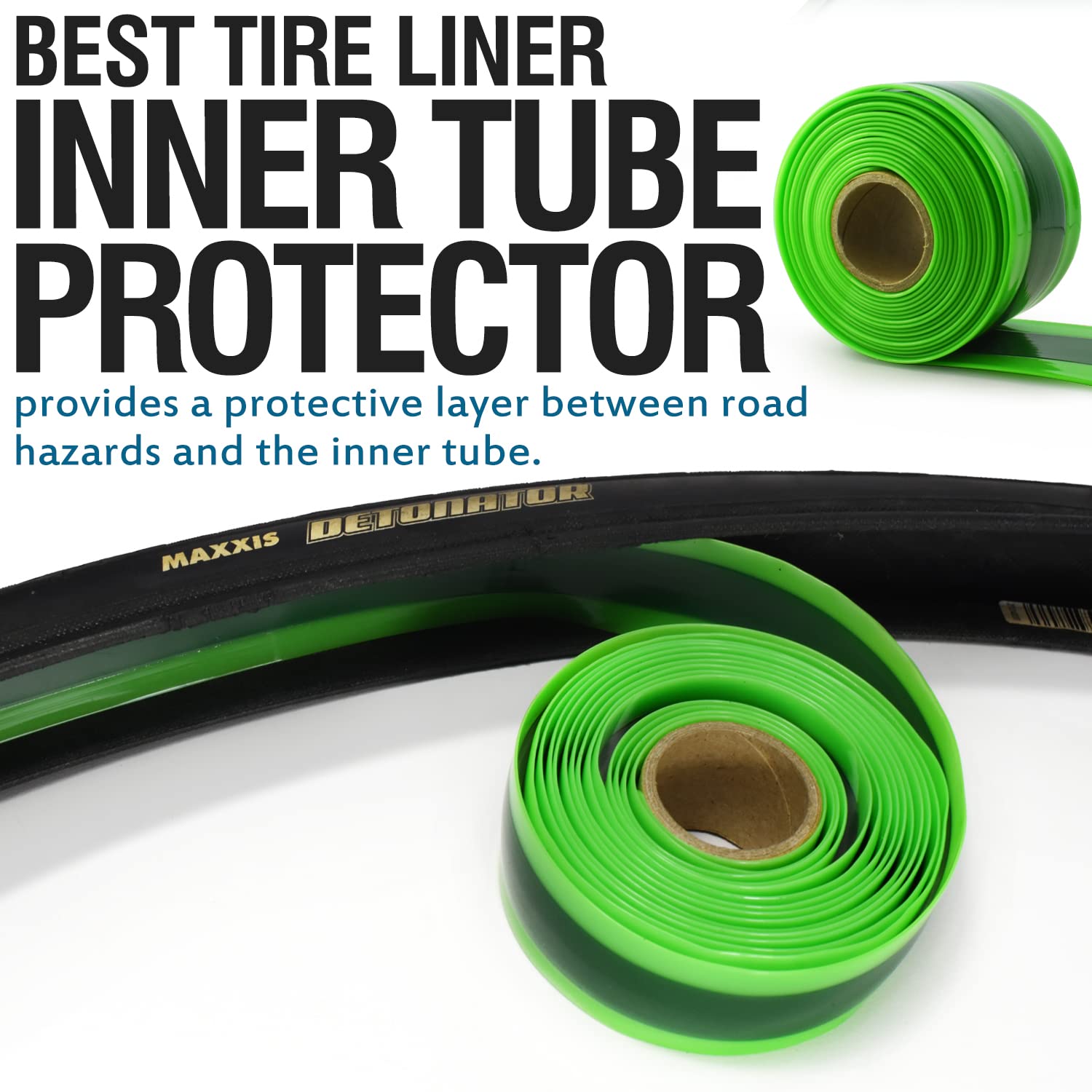 自転車タイヤライナー - パンク防止、インナーチューブ保護、 - Mountain Biking Tube のレビューと価格