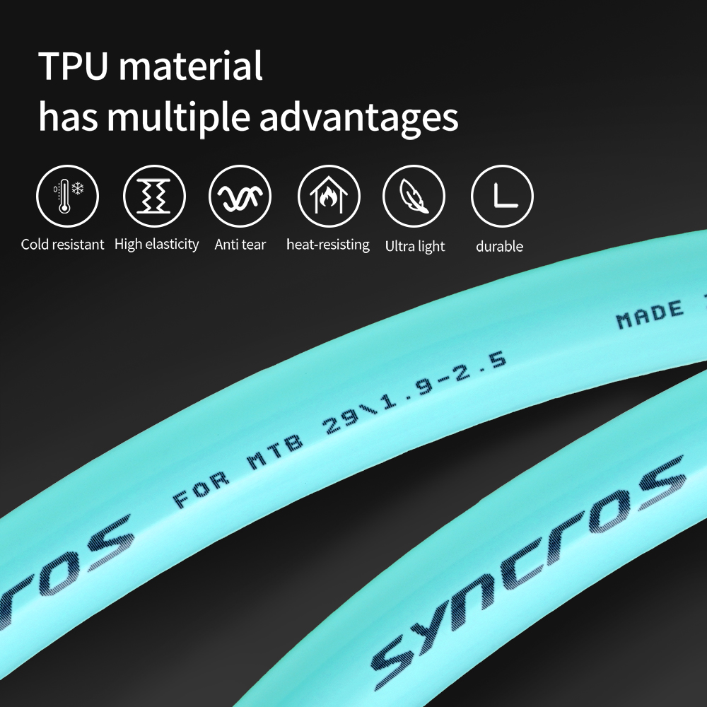 SYNCROS TPU 超軽量自転車インナーチューブ、マウン - Mountain Biking Tube のレビューと価格