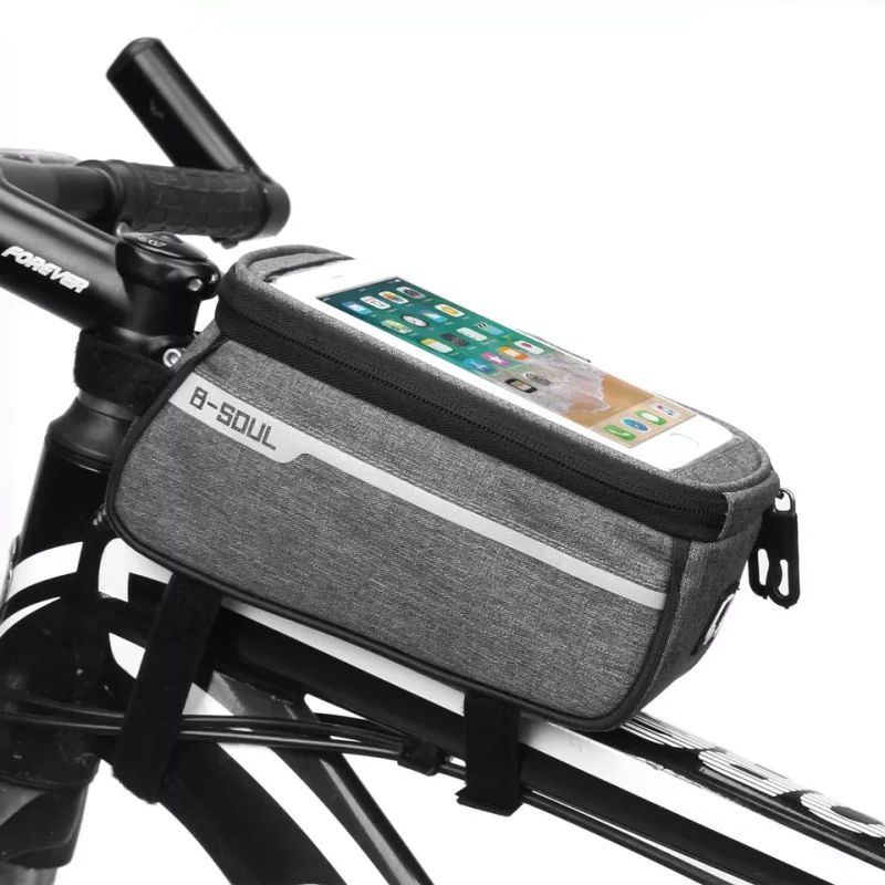 マウンテンバイク タッチスクリーン 携帯電話バッグ 自転車フ - Mountain Biking Tube のレビューと価格