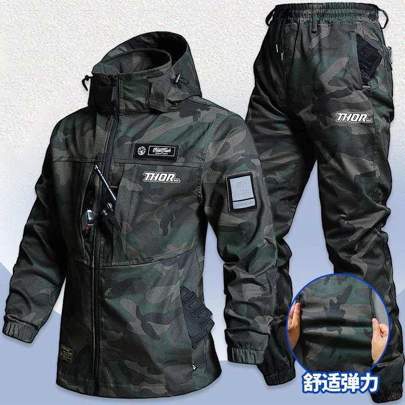 THORSOL サイクリングジャケットセット男性防水自転車服 - Mountain Biking Jacket のレビューと価格