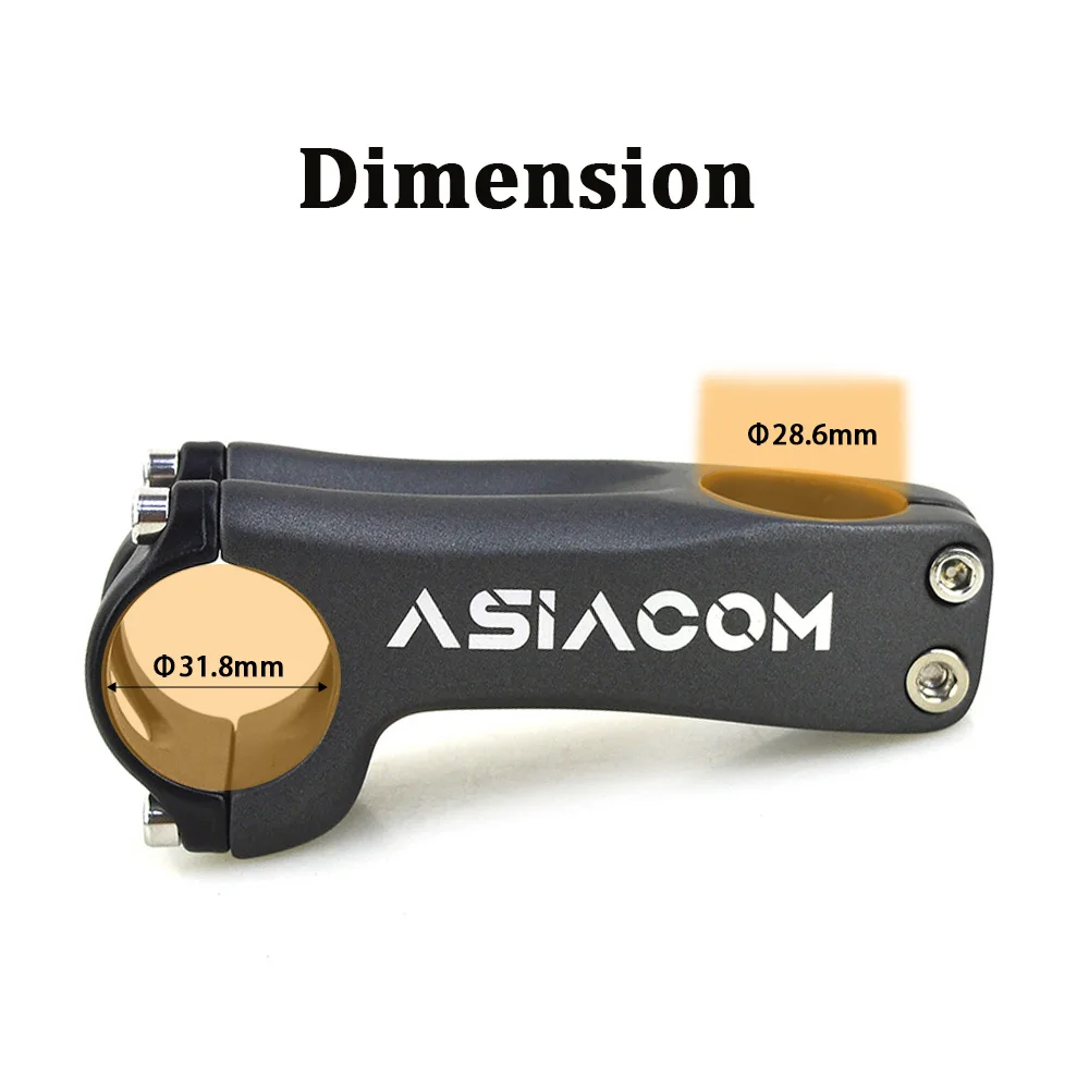 ASIACOM フルカーボンステム -6 ° /17 °   - Mountain Biking Logo のレビューと価格