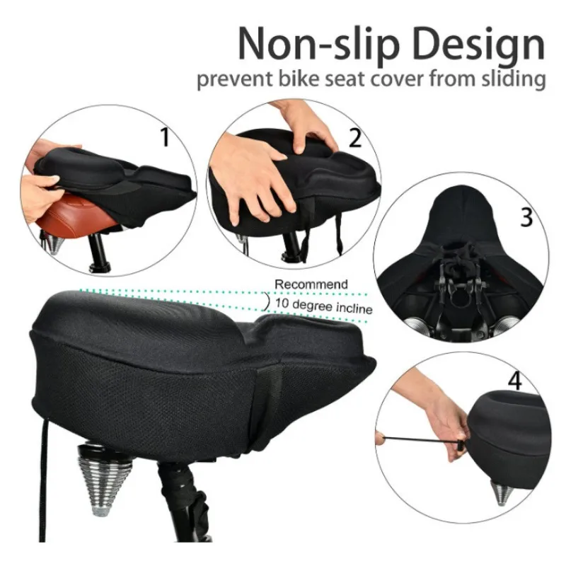 自転車シートカバー,マウンテンバイクシートカバー,シリコンク - Mountain Biking Pads のレビューと価格